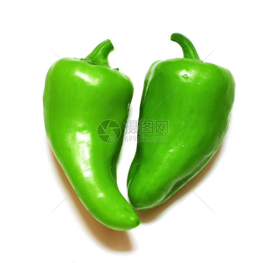绿胡椒蔬菜白色曲线美食水果食物文化剪裁绿色饮食图片