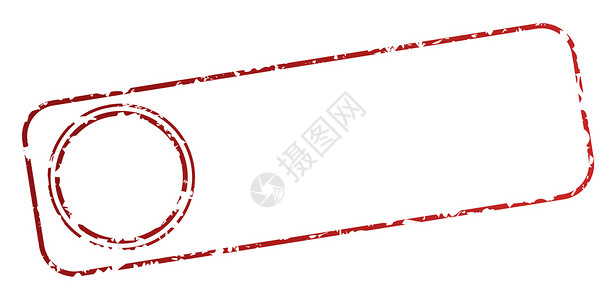 空白邮票海豹权威印象矩形褪色商业圆圈红色背景图片