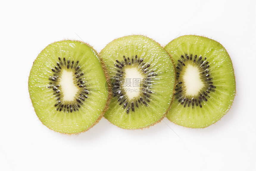 基维语Name食物自然纹水平水果横截面奇异果三物摄影健康饮食种子图片