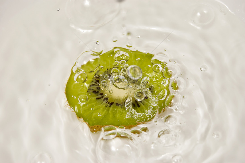 基维语Name水果种子自然纹摄影影棚水平气泡食物健康饮食奇异果图片