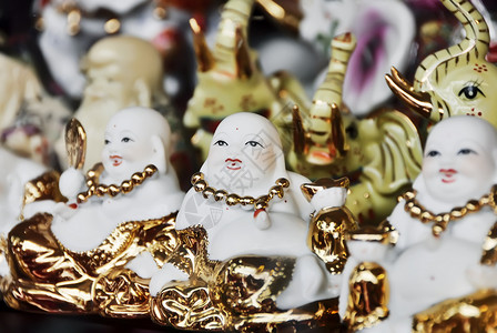 白佛旅行宗教对象金子新年历史男像雕像塑像文化背景图片