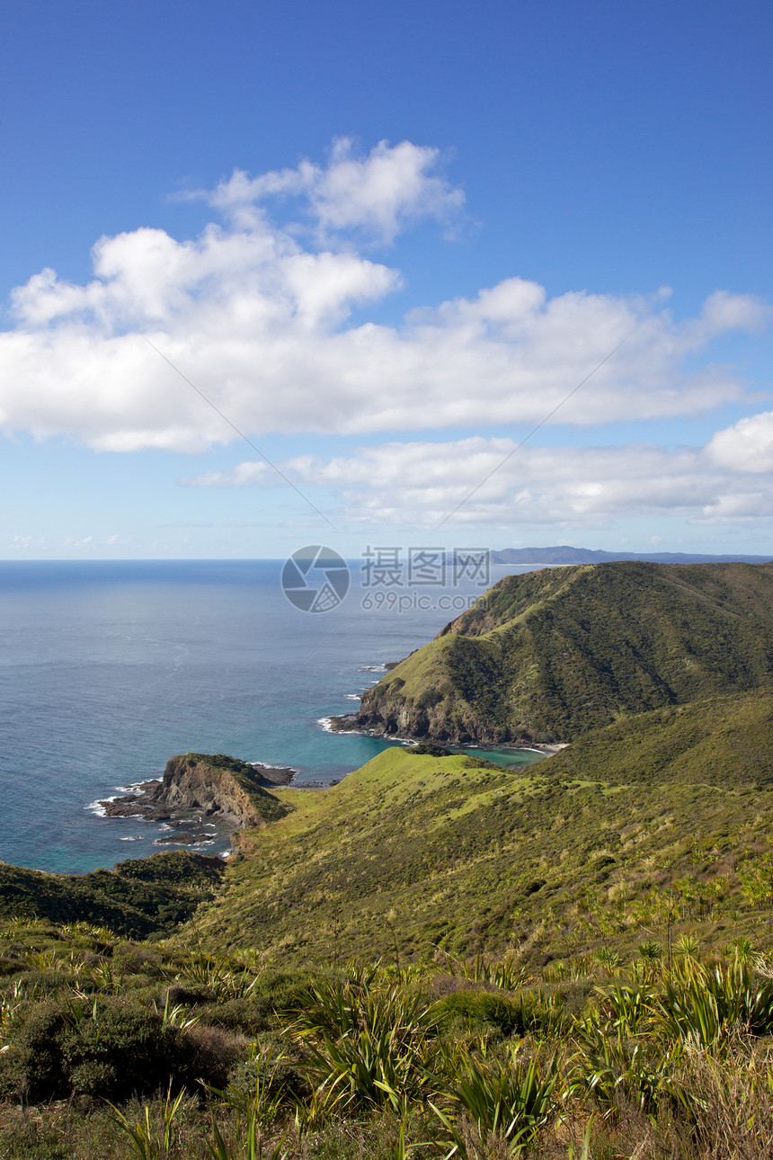 沿海场景海景海洋雷因格角假期旅行破坏海湾海岸图片