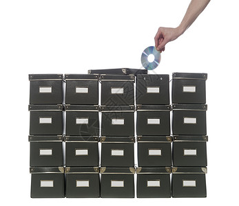 置物箱储存箱盒子档案病房光盘静物大法官白色办公室储物盒样本背景