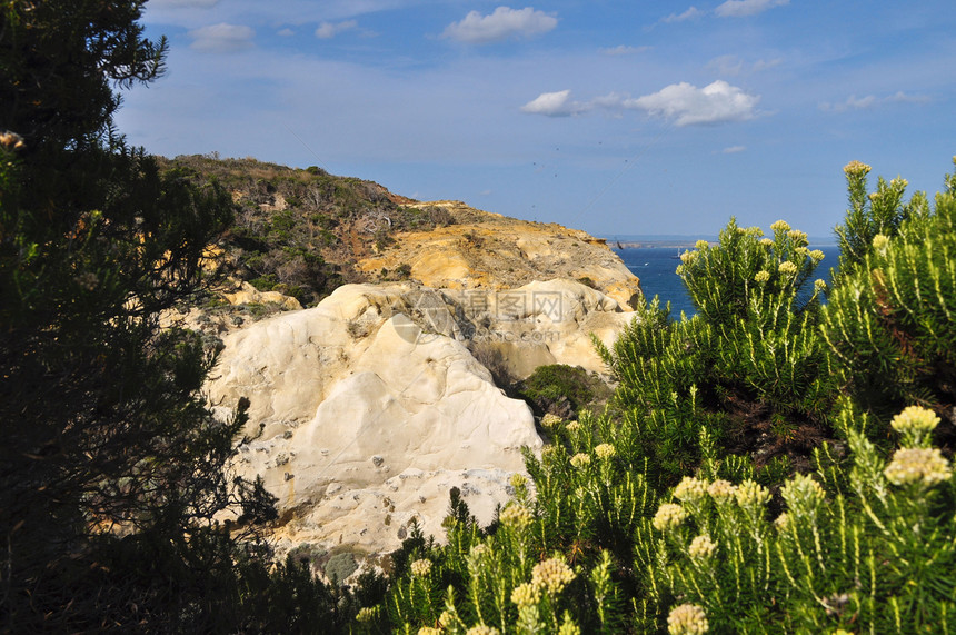 澳大利亚大大洋路 著名的岩层结构旅行地标蓝色旅游侵蚀国家崎岖石头明信片海洋图片