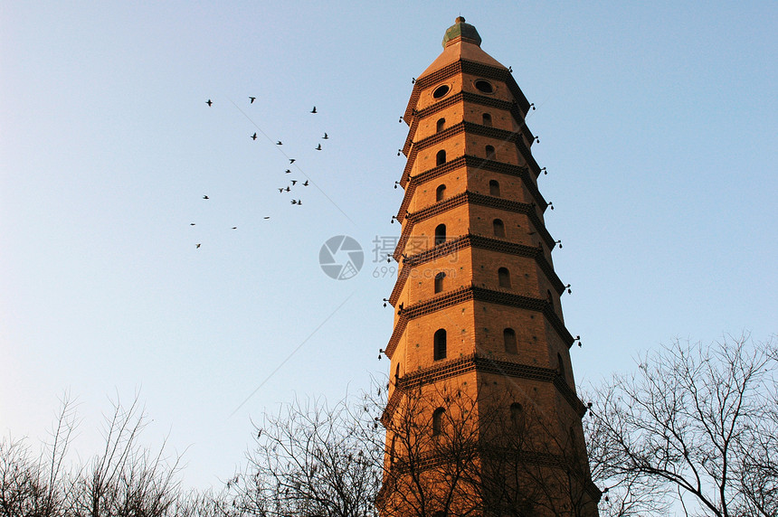 中国古代塔寺图片