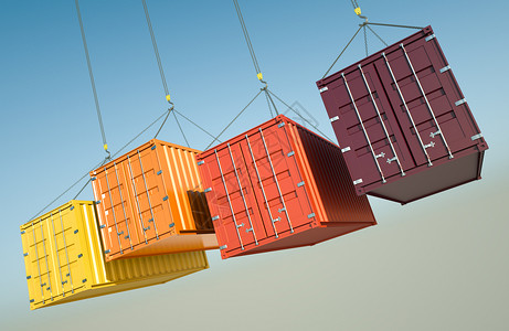 海运集装箱派遣出口天空连锁店水平贸易货运送货货物国际背景图片
