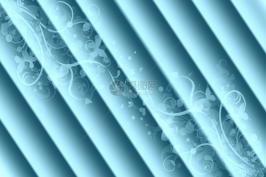 美丽抽象的花形背景白色艺术电脑活力圆圈墙纸蓝色网络圆形图片