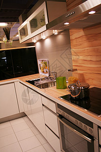 厨房器具房间石头木头大厦椅子烤箱生活桌子内阁用餐高清图片素材