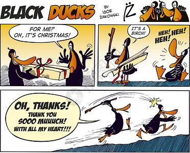 有趣漫画黑鸭漫画集第27集背景