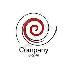 Logo 指向商业插图白色背景图片
