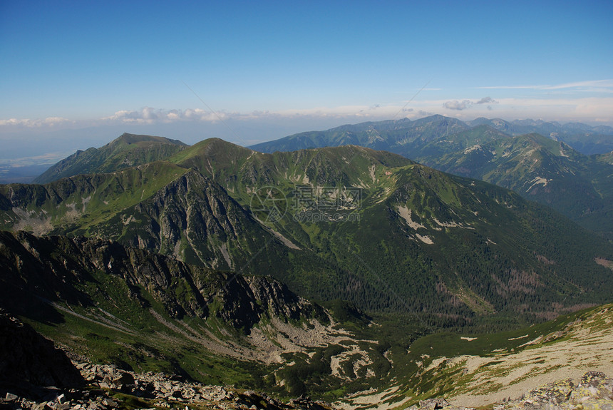 塔特里山顶峰热情冒险山峰海拔图片