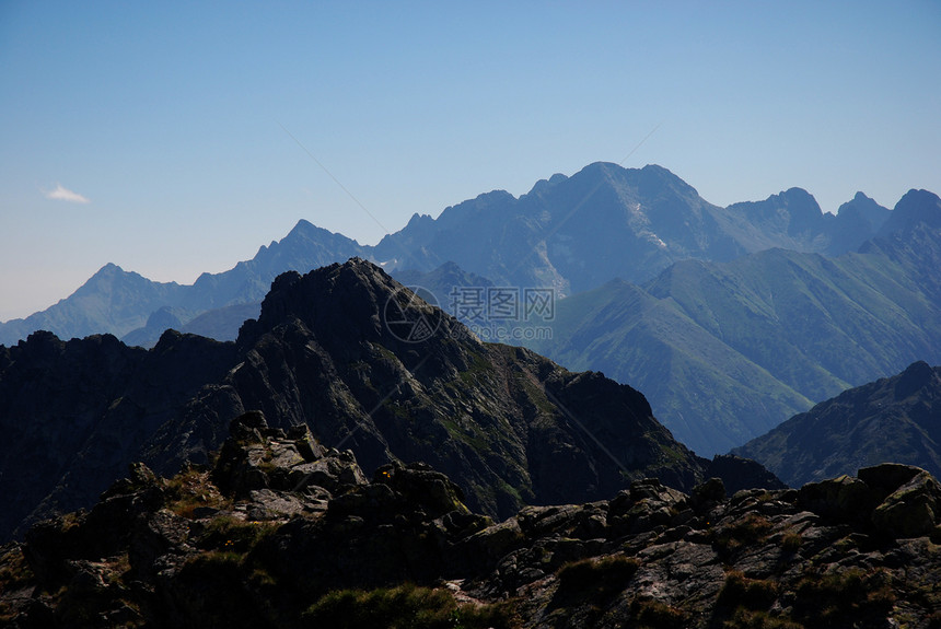 塔特里山热情冒险海拔顶峰山峰图片