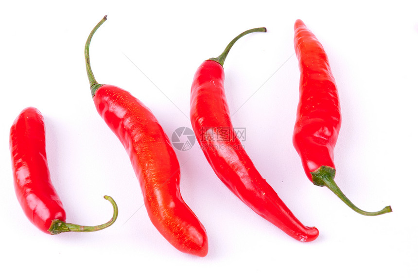 红辣椒白色调味品水果蔬菜胡椒红色绿色辣椒食物图片