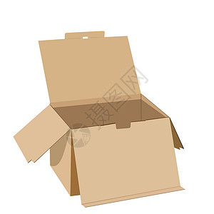 框框现实化示例商业载体商品插图邮件包装购物艺术仓库运输背景图片