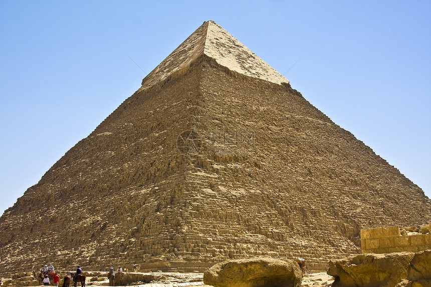 吉扎金字塔狮身宗教文字象形雕塑彩画旅游寺庙法老神话图片