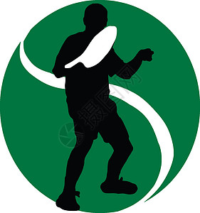 网球玩家绿色球拍黑色白色游戏背景图片