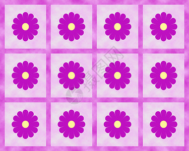 紫花方背景图片