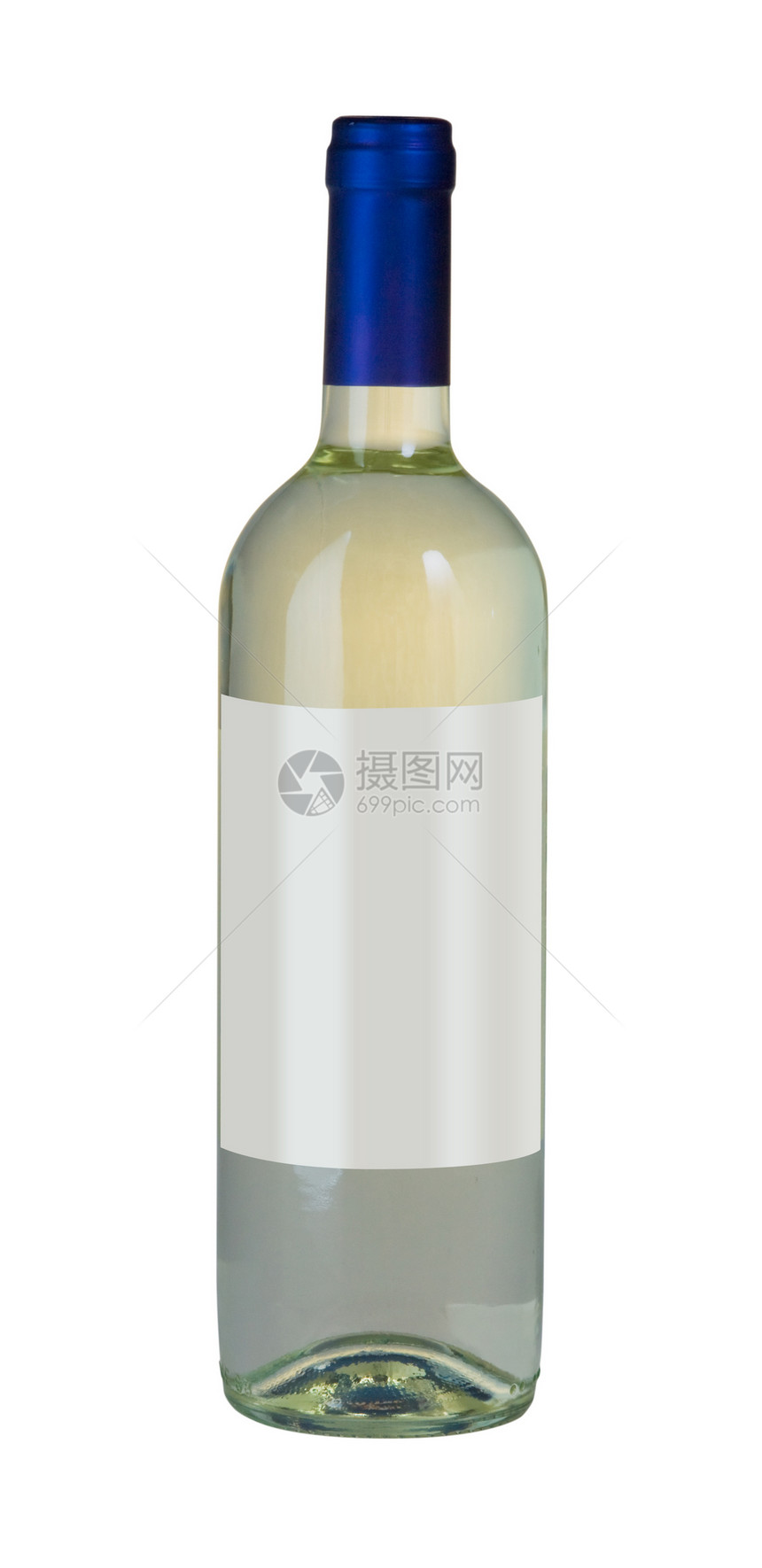 一瓶香槟酒白色酒精标签软木饮料庆典图片
