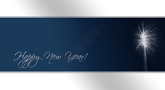 新年除夕卡包括文本路径烟花邀请函传单卡片背景图片