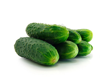 新鲜黄瓜绿色营养花园食物蔬菜保健卫生背景图片