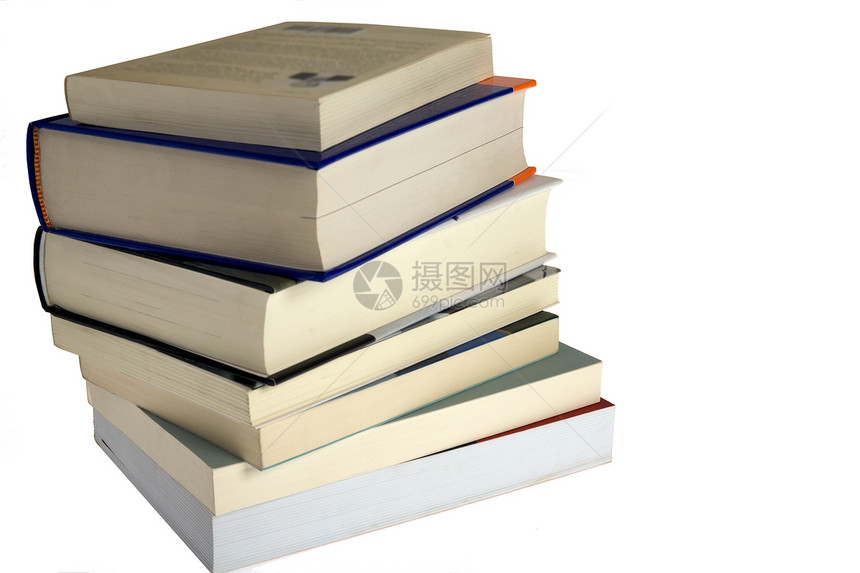 书本堆叠文学大学团体教科书小说学校知识精装出版物书店图片
