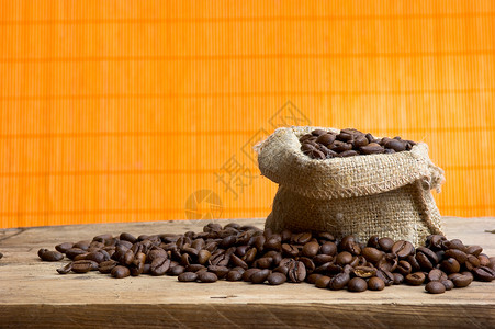 咖啡豆豆子饮料木板黑色菜单背景图片