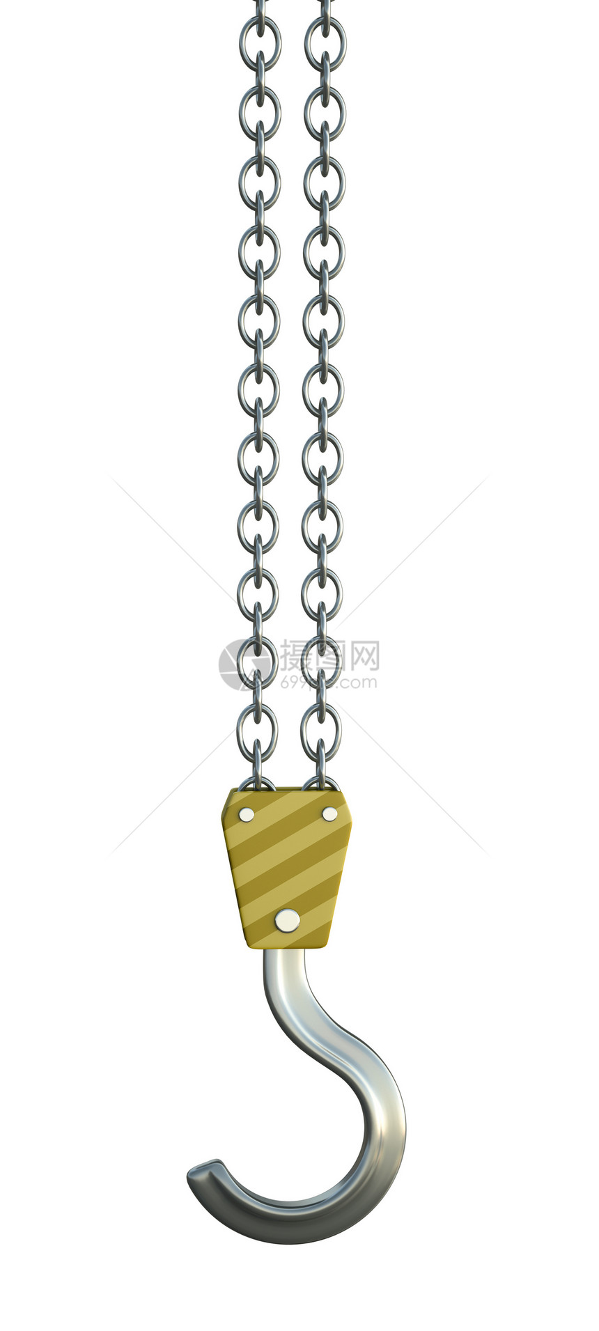 虎钩滑轮吊装黄色工具工业白色电梯机器起重机重量图片