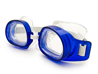 游泳杯风镜游泳蓝色运动眼镜游泳者安全潜水塑料活动背景图片