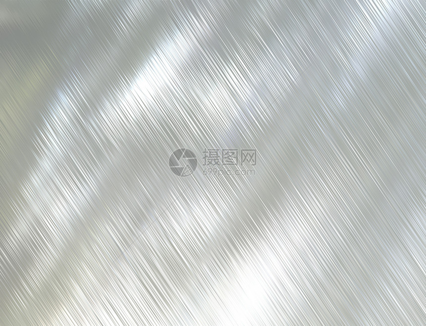 抛光金属工业质感拉丝床单灰色合金背景刷子反光盘子图片