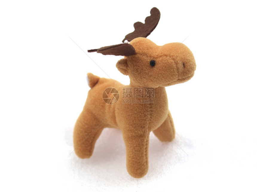 圣诞鹿驼鹿麋鹿庆典玩具卡片白色季节季节性钥匙图片