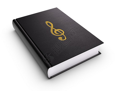 音乐手册音乐书手册符号音乐教育对象有声读物精装书背景