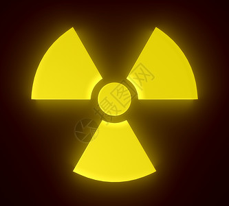 光束放射性标志背景图片