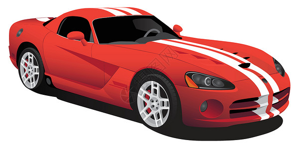 车开喇叭素材红车在赛马赛道上运输短跑驾驶引擎艺术运动加速度绘画墨水表盘设计图片