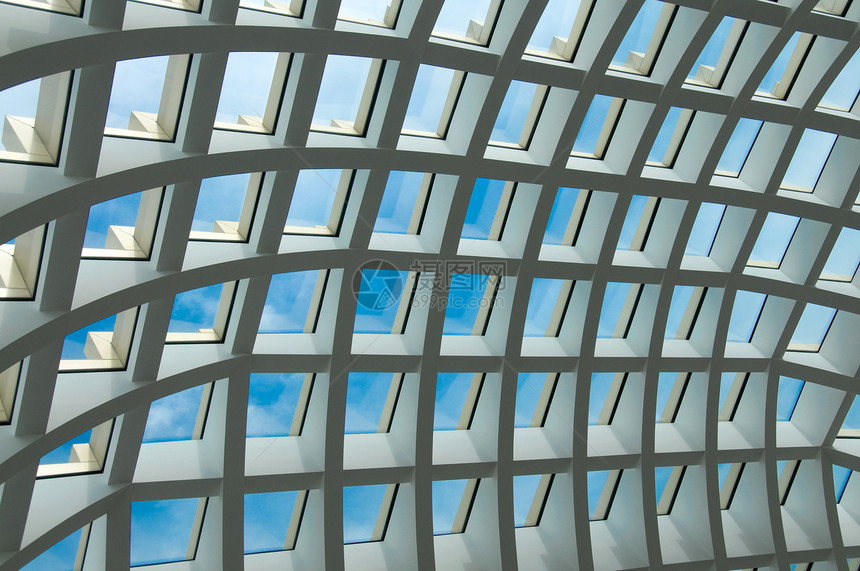 屋顶大厅建筑曲线技术天空中心地标民众玻璃车站图片
