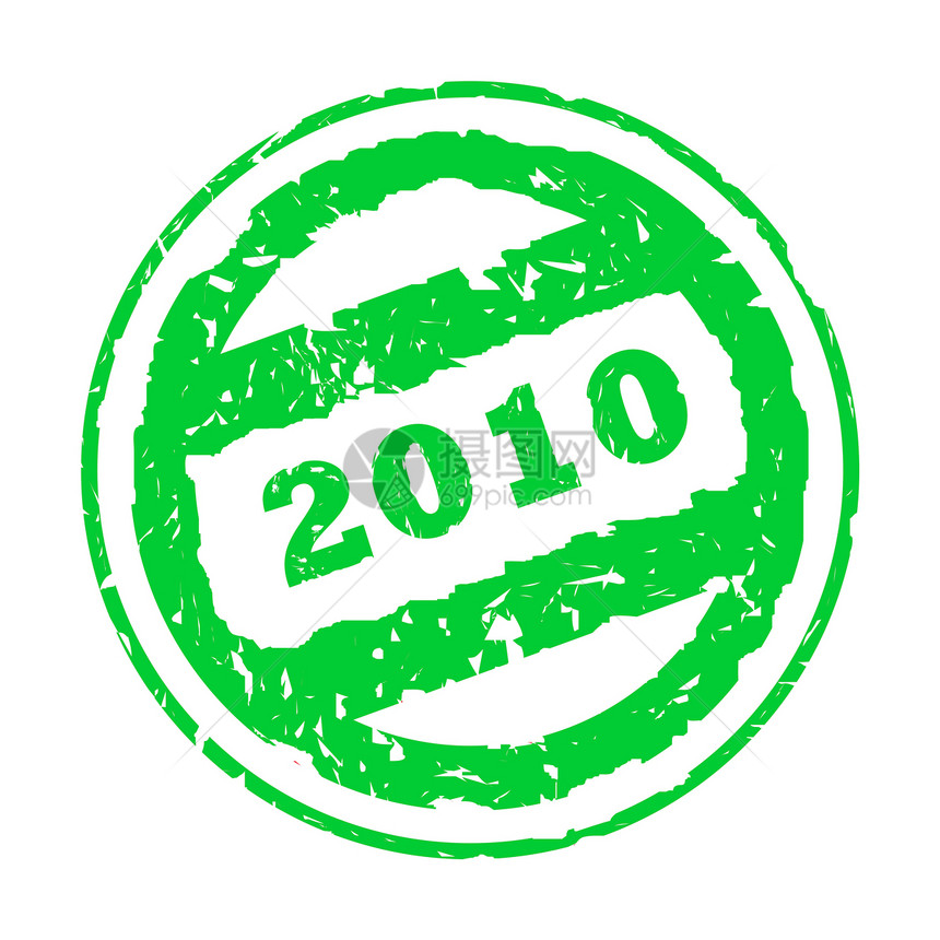 2010年使用邮票标签墨水圆圈商业印象沟通按钮文档红色插图图片