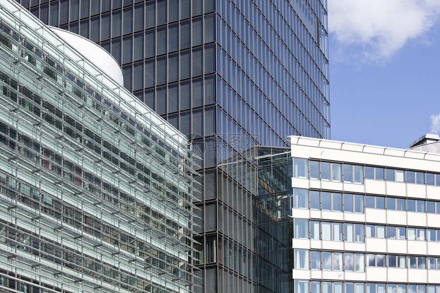 现代办公楼活动商业窗户场景建筑学金融蓝色视图建筑银行图片