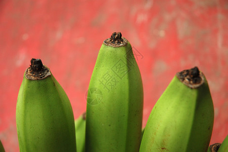 香蕉健康饮食绿色食物生活方式水果背景图片