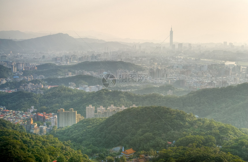 城市景观住宅正方形建筑学天空风景摩天大楼蓝色地标场景旅行图片