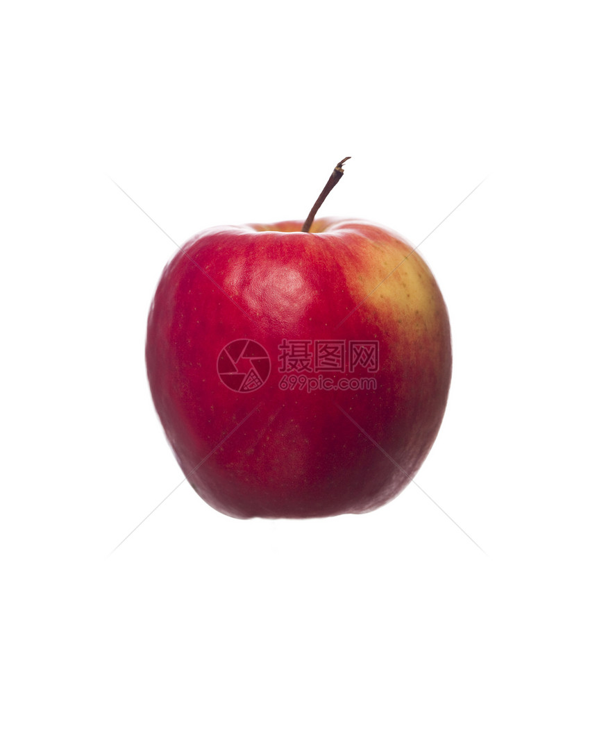 白色背景上的红苹果胃口工作室水果维生素饥饿淬火红色图片