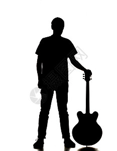 吉他手的脚影乐器明星吉他工作室原声静物摇滚岩石音乐背景图片