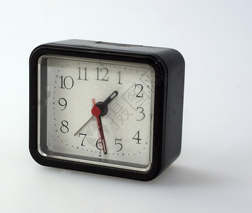 旧手表小时白色玻璃柳叶黑色时间灰色背景图片