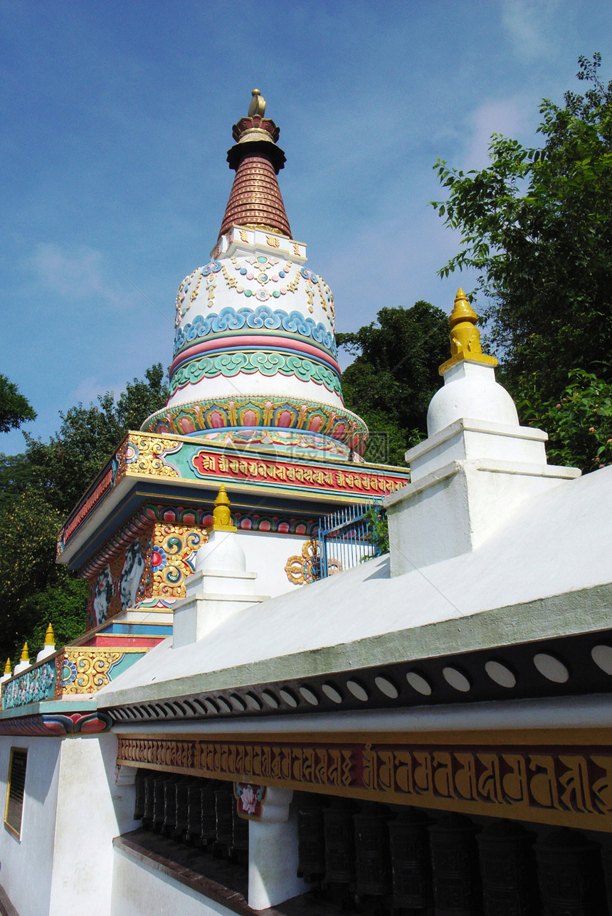尼泊尔加德满都修道院图片