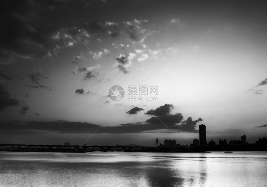台北市景财产日落风景天空首都景观摩天大楼吸引力反射场景图片