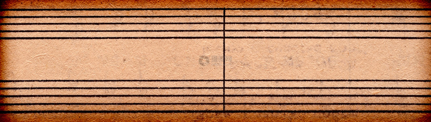 用于背景的旧纸面工作表上的空音乐笔记图片