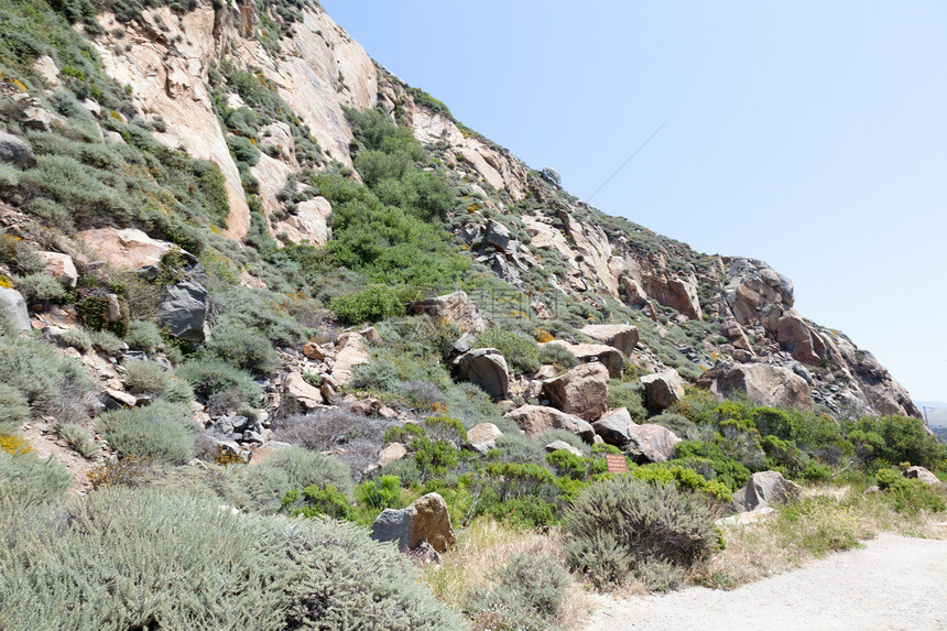莫尔罗摇滚旅行风景地标爬坡公园海滩海洋海岸火山岩石图片