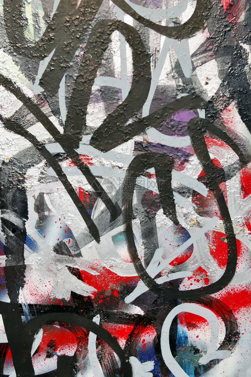 乱七八糟的涂鸦艺术风化青少年街道贫民窟宏观城市青年艺术品文化图片