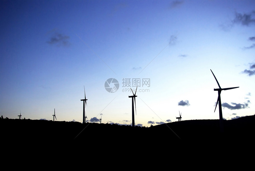 风风农场生态环境活力日落场地蓝色桅杆天空机舱图片