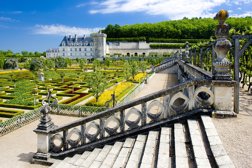 法国中心花园的Vendry城堡植物群历史中心纪念碑建筑物外观植物学花园植物建筑学图片