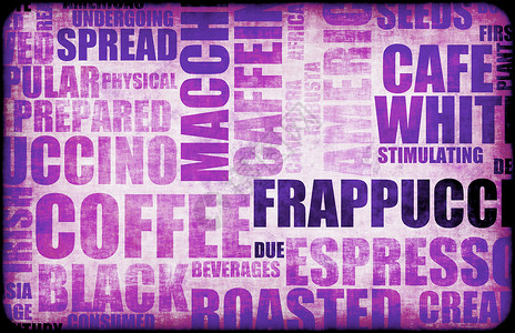 紫咖啡背景背景图片