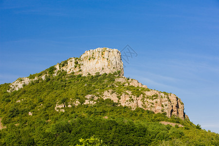 卢瓦尔法国伯根迪风景旅行岩层马孔外观构造位置解决方案岩石世界背景